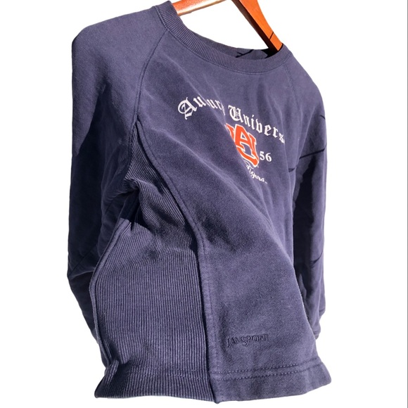 Jansport dark blue sweater / crewneck style university medium M - Picture 5 of 8